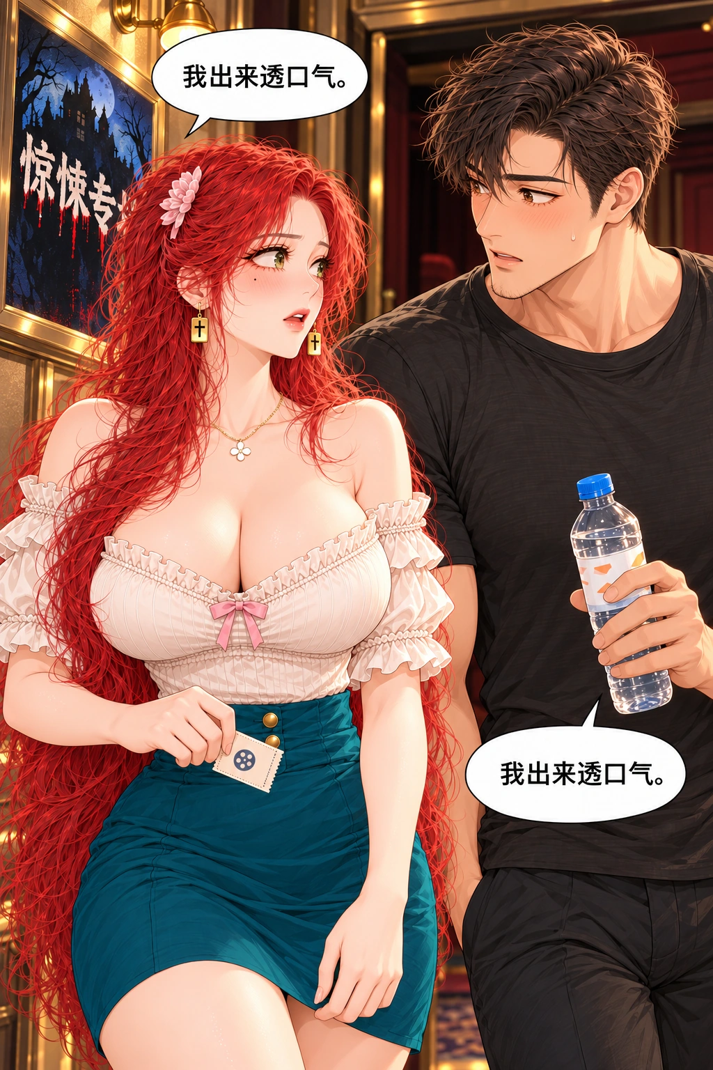 胆子先退场漫画封面