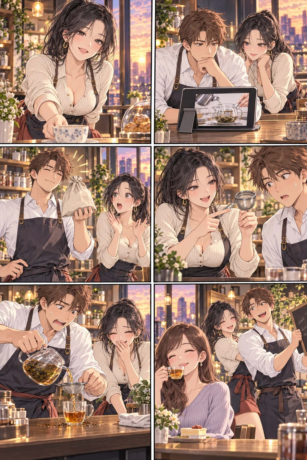 丝袜不是这么用的原创漫画插画