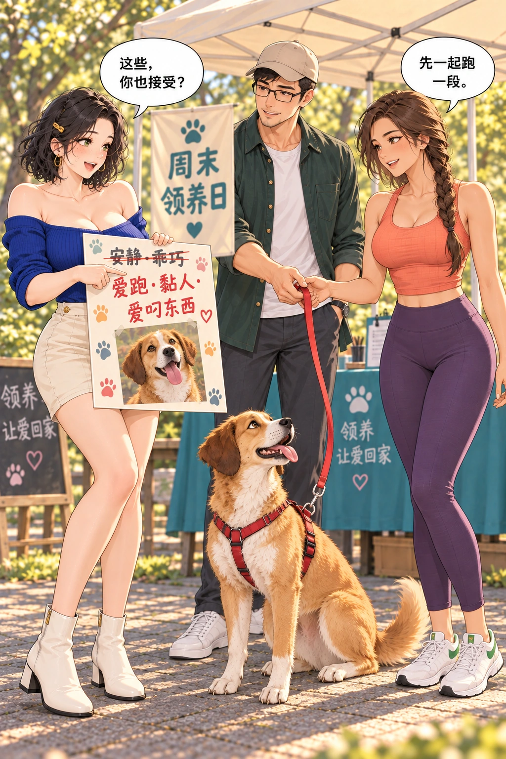 别把我修乖了漫画画面：摄影师公开真实特点，来访者选择先一起试跑