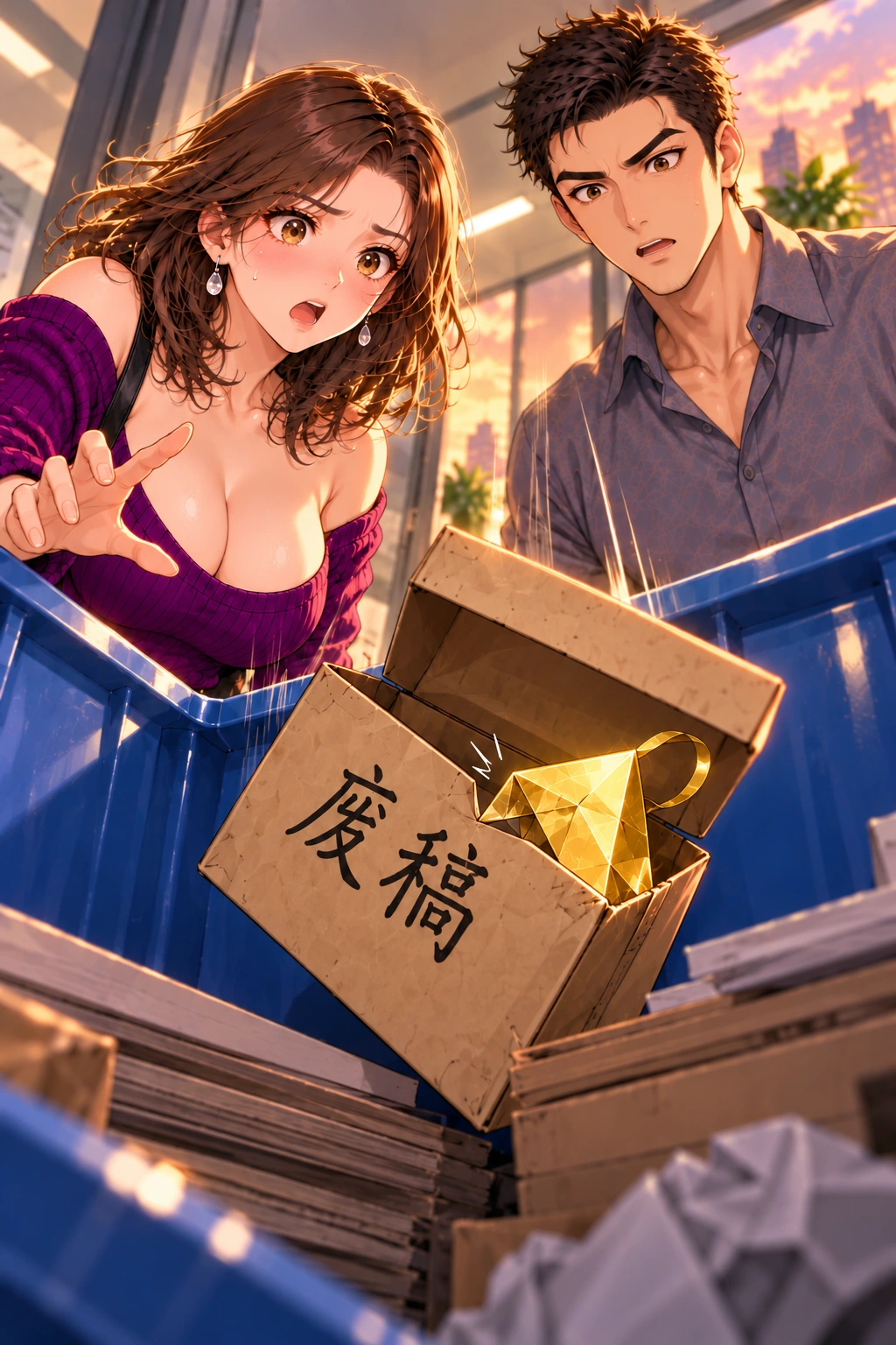 别把奖扔了漫画画面:《别把奖扔了》:礼物受损,隐瞒带来实际代价