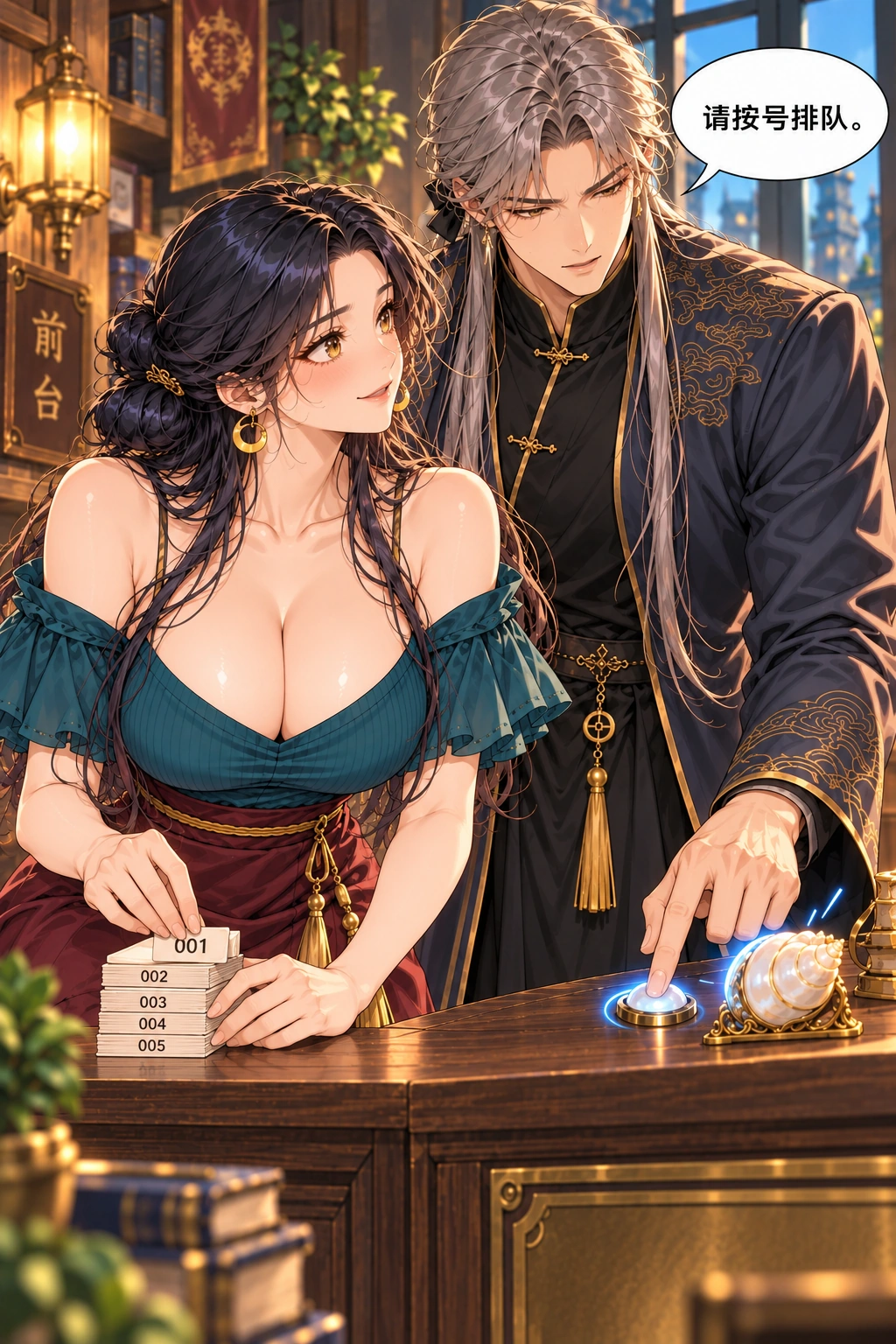 这句别播漫画画面：乌龙误会彻底解开，俩人回归正常值守工作状态