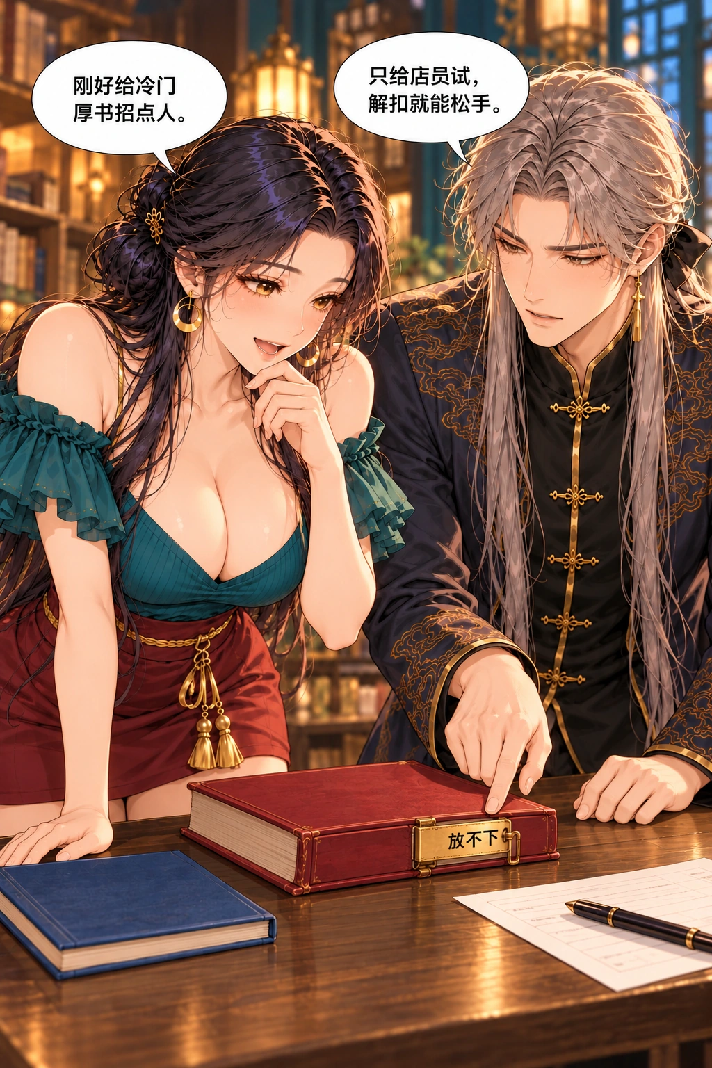 这回真放不下漫画画面：冷门厚书想招读者，工作人员试用和解扣可停的边界提前明确。