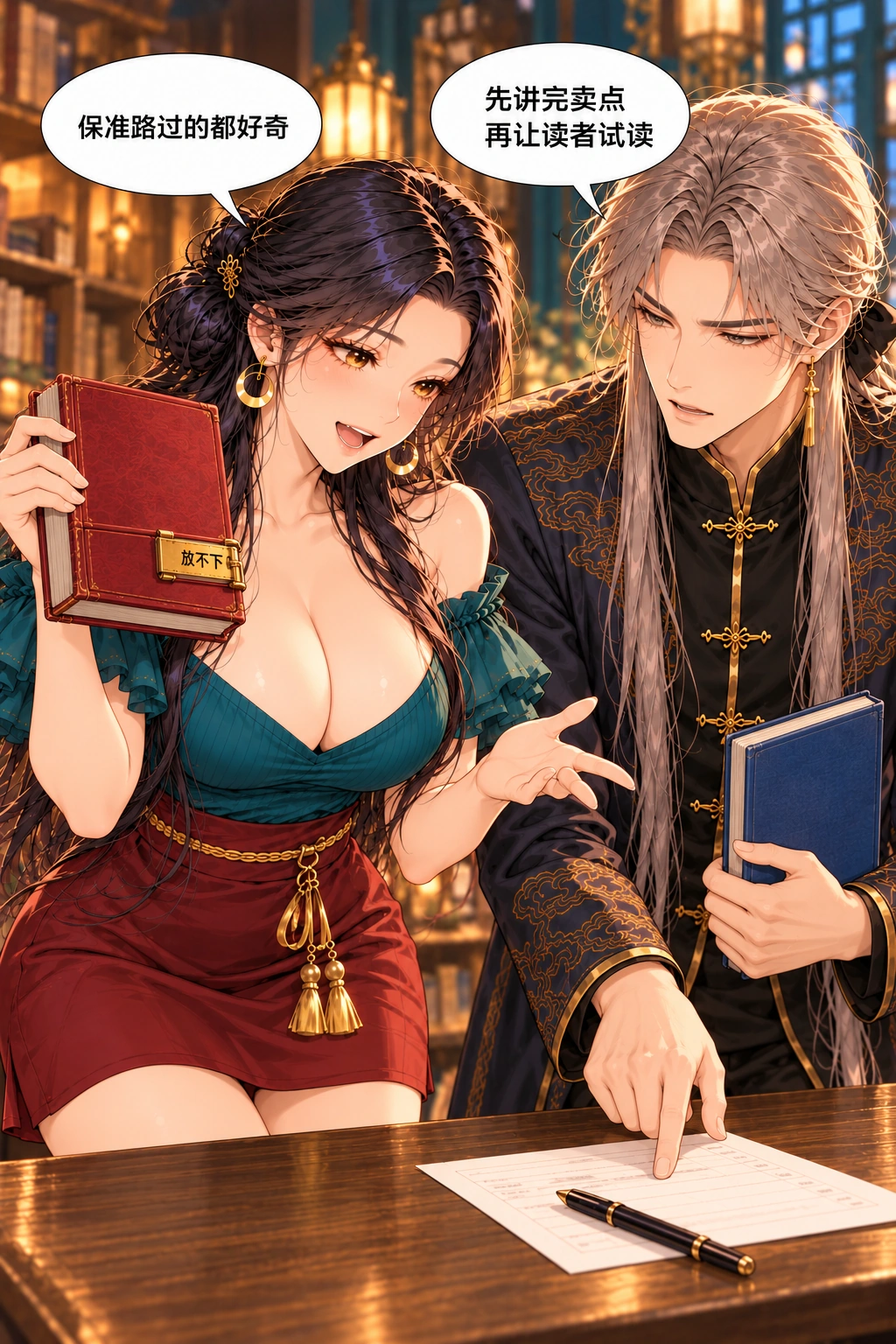 这回真放不下漫画画面：工具之外的接待顺序也会成为阻碍，两个错误各自出发。