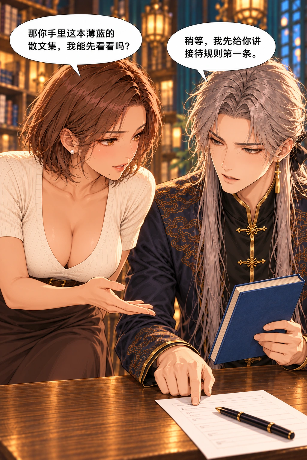 这回真放不下漫画画面：无魔法绑定的蓝本也没交出去，问题不只是金带。