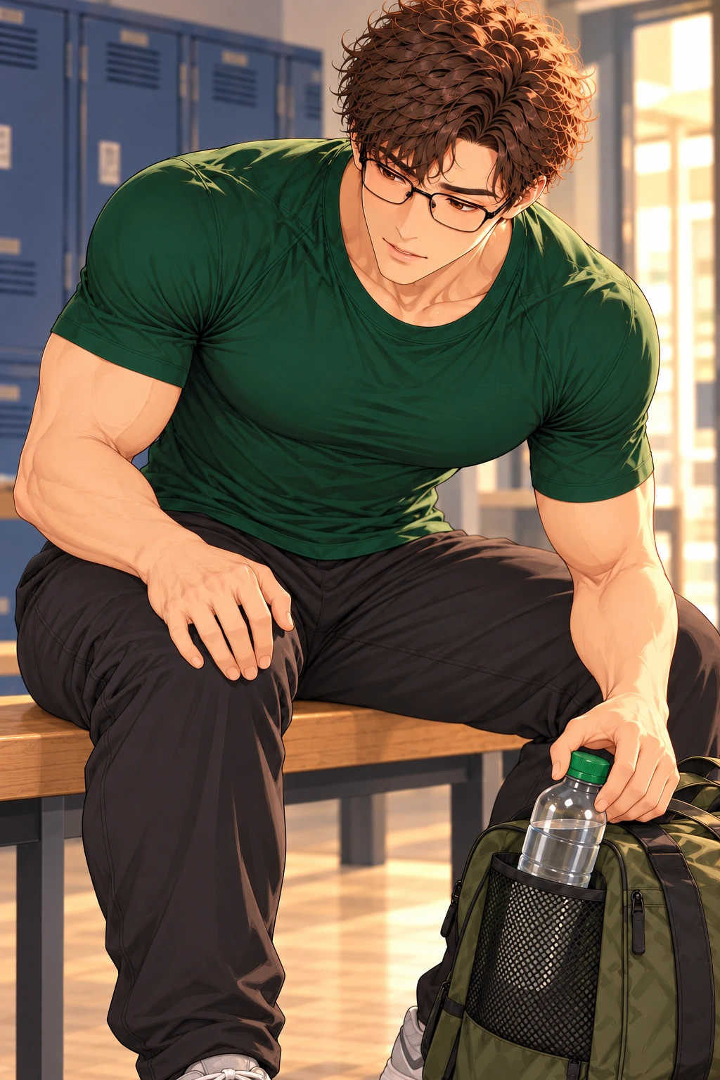 包先歇了漫画画面：他真的用一次取水证明新选择可行，而非只说放下。