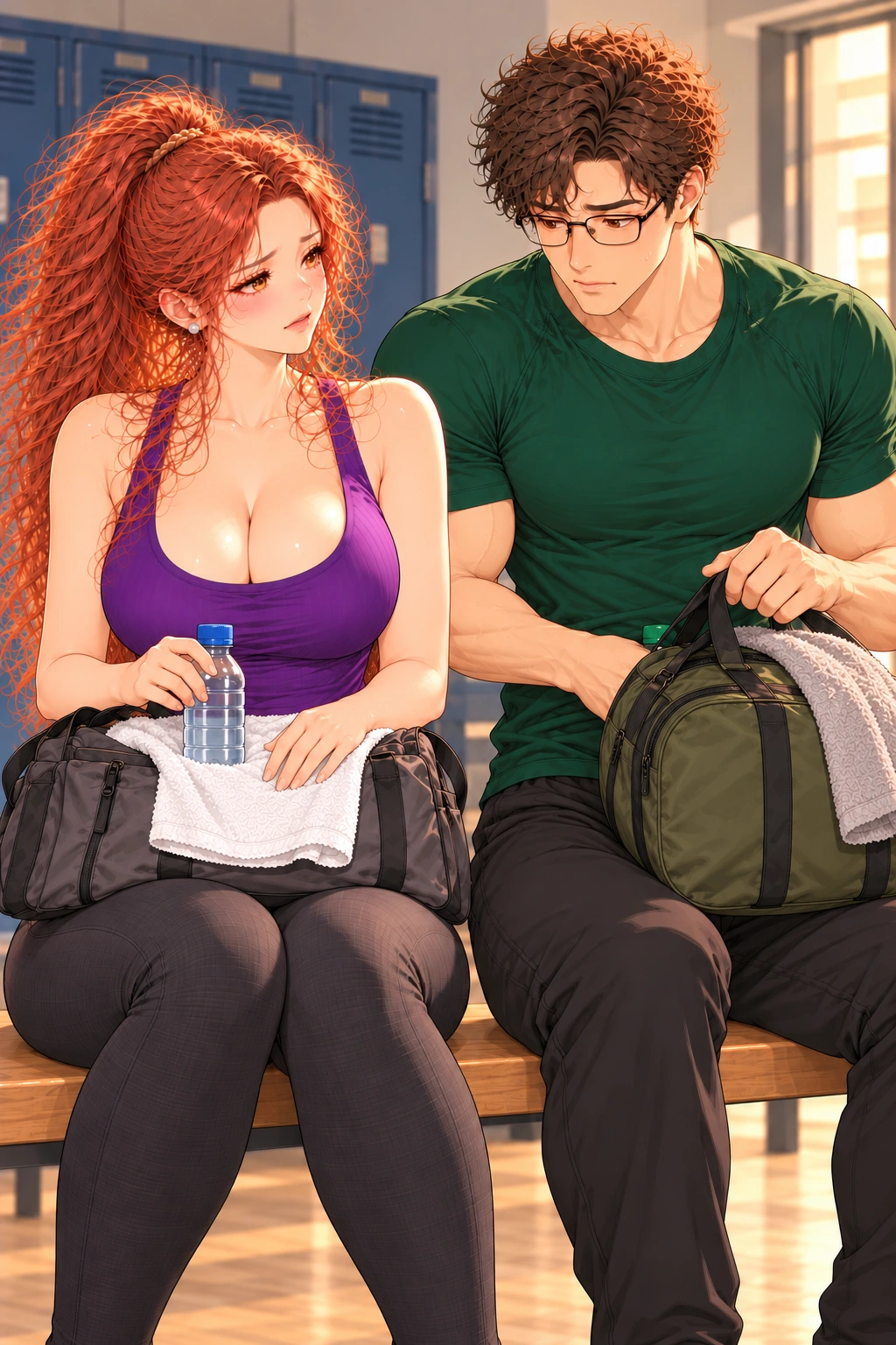 包先歇了漫画画面：共同补救换来两个不同的新限制，不是原地重复挪包。