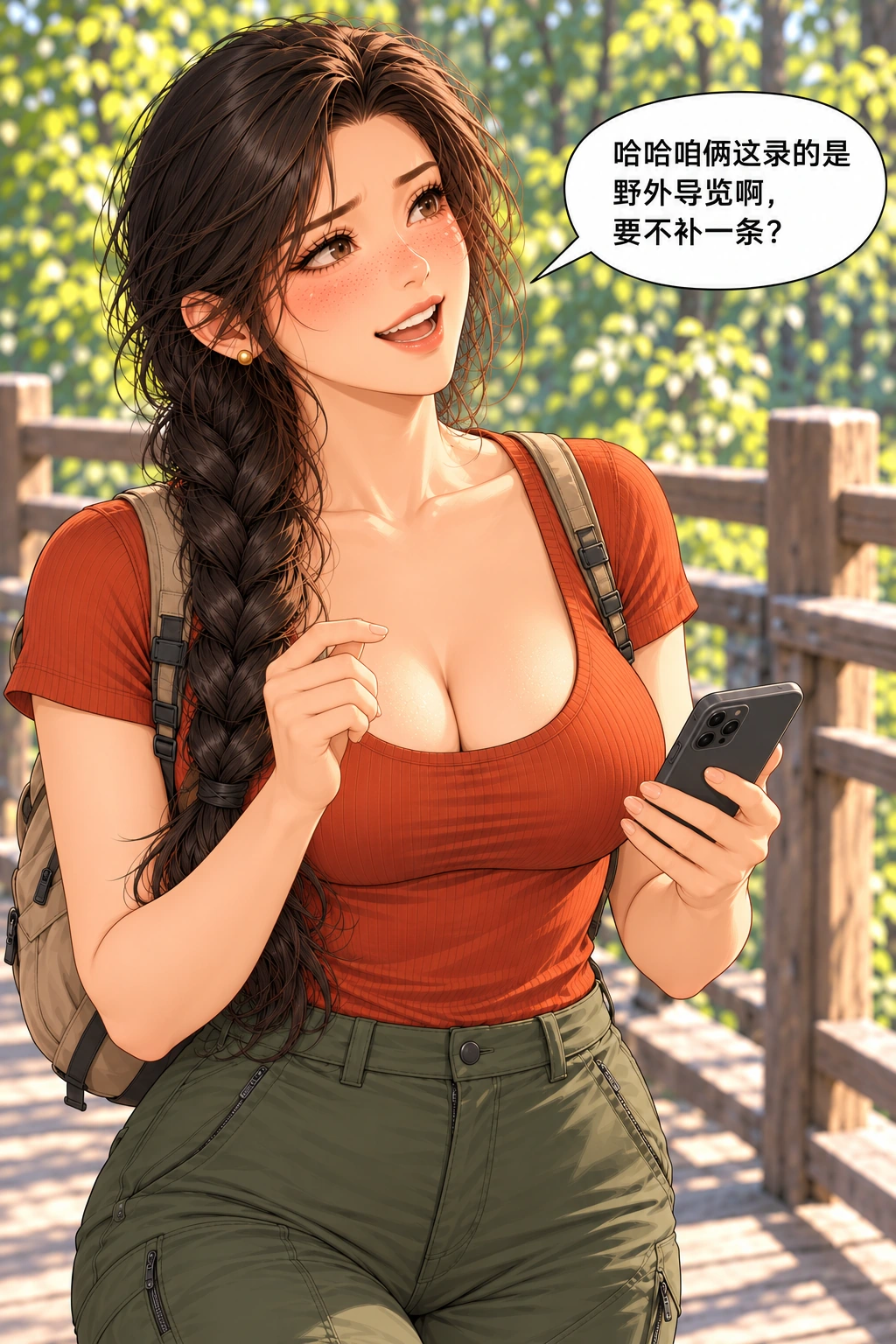 风还没轮到说话漫画画面：《风还没轮到说话》：她愿意自嘲，仍提出再补录，给他作出独立选择的机会。