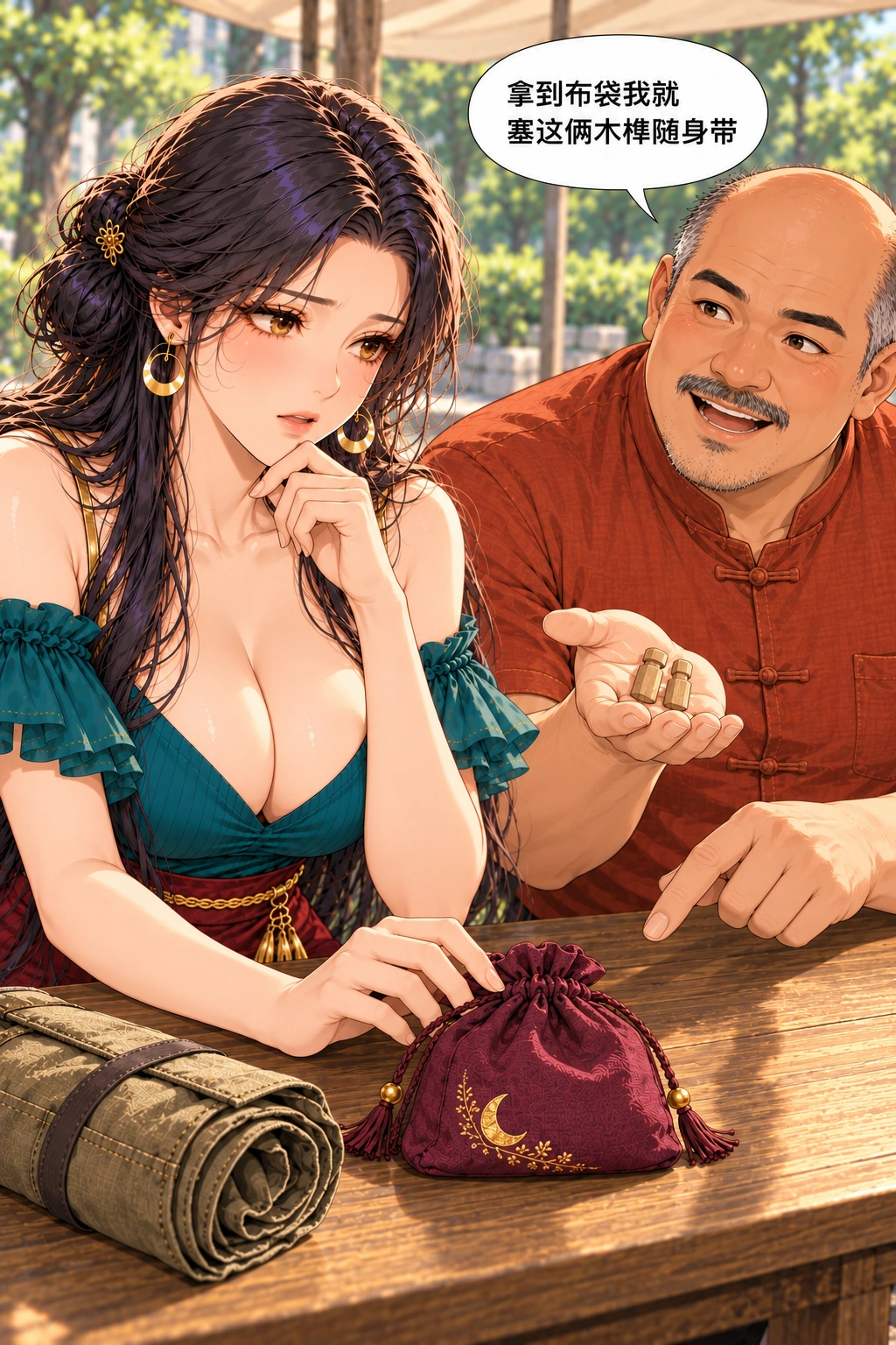 谁说用不上漫画画面：《谁说用不上》：新主人准备按自己的需要使用，云舒才面对舍出的含义。