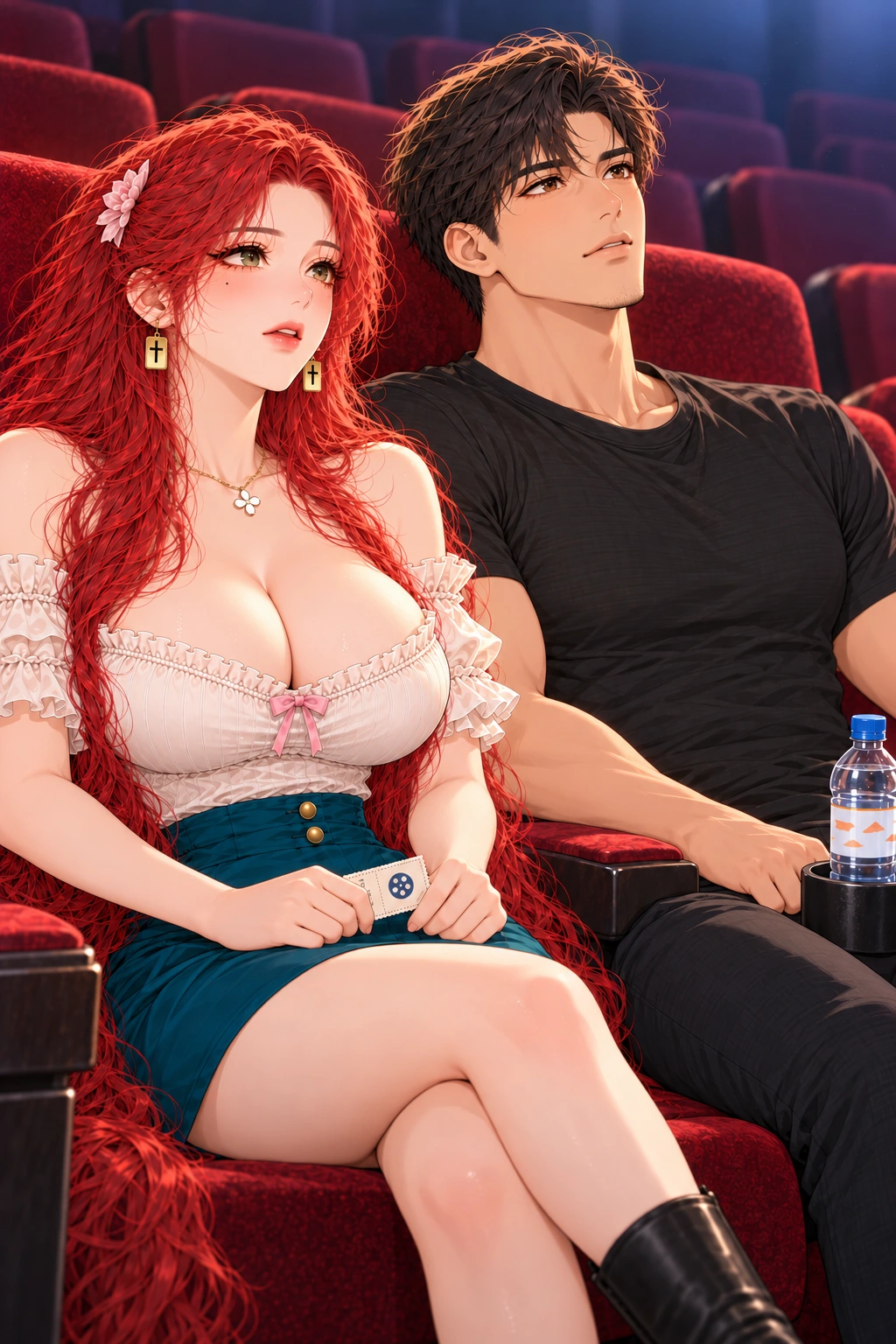 胆子先退场漫画画面：《胆子先退场》：真实回座看余下内容，体面角色停下而不是回去继续全程躲。