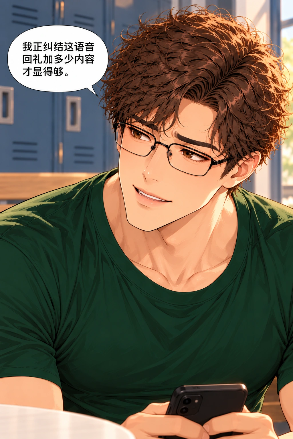 两位甲方先下班漫画画面:《两位甲方先下班》:陆闻说出不同的内在压力,两人的问题不再只是共同低头工作