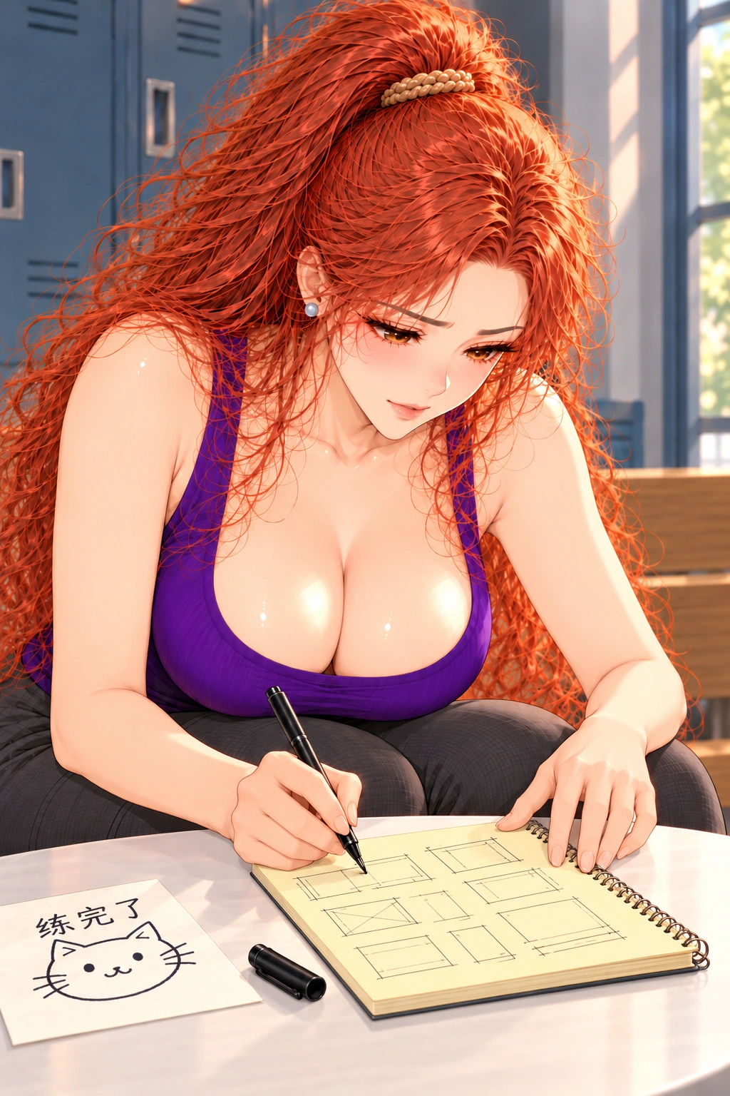 两位甲方先下班漫画画面:《两位甲方先下班》:唐绮自行扩展本可结束的帮助,出现第二页追加要求