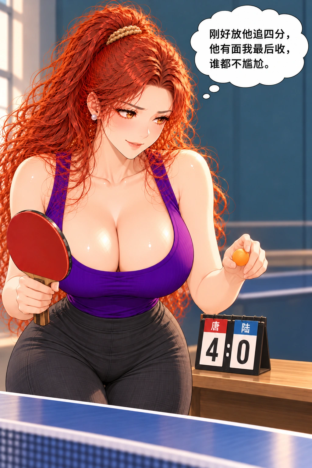 这分没排上漫画画面:《这分没排上》:女主为何让四分、还以为自己能收尾,由内心说清