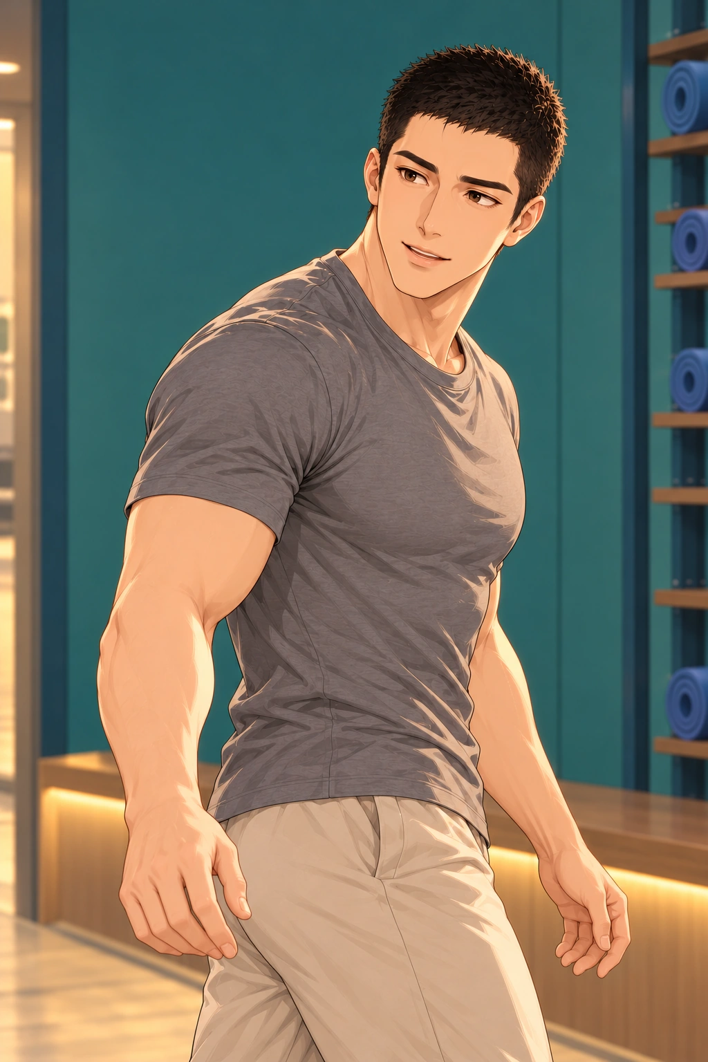 这句只代表我漫画画面：《这句只代表我》：联合拒绝真的会让对方离开，新兴趣窗口被他们自己关掉。