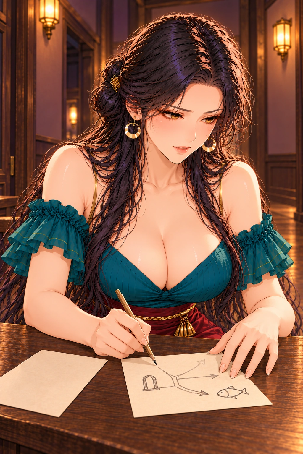 活箭头请收手漫画画面:《活箭头请收手》:真正劳动已开始,旧结果作废且新稿只画出半段。