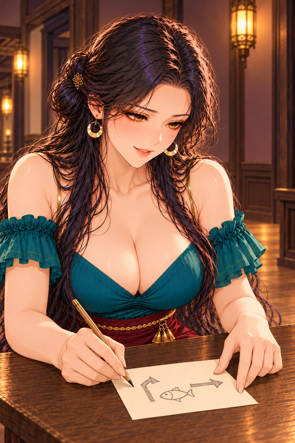 活箭头请收手漫画画面:《活箭头请收手》:第一修补只增加箭头,未改变测试靠提示的条件。