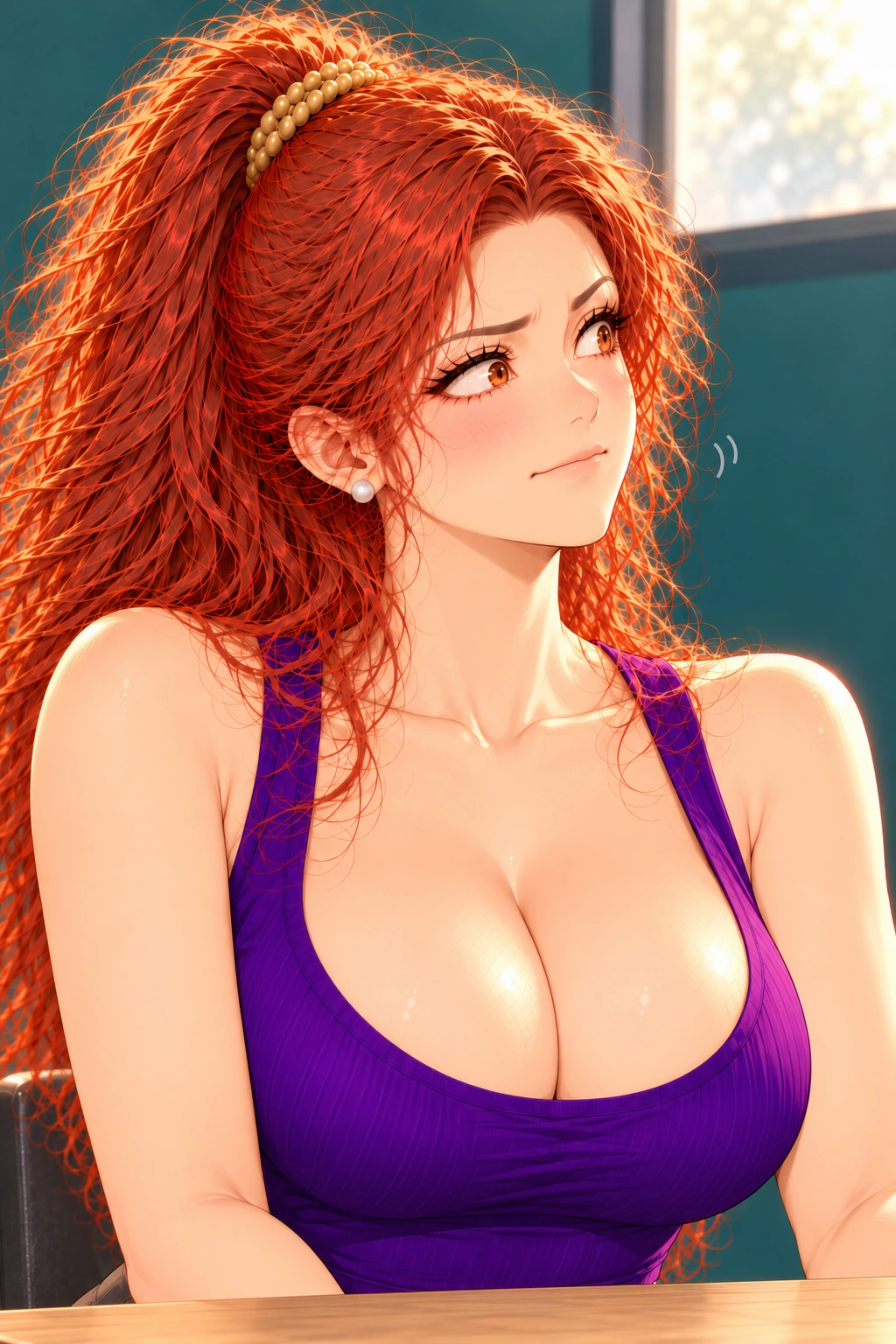 冠军脸没绷住漫画画面:《冠军脸没绷住》:过度端架也反噬自己,她须稳住,女主不是毫无风险的正确指导者。