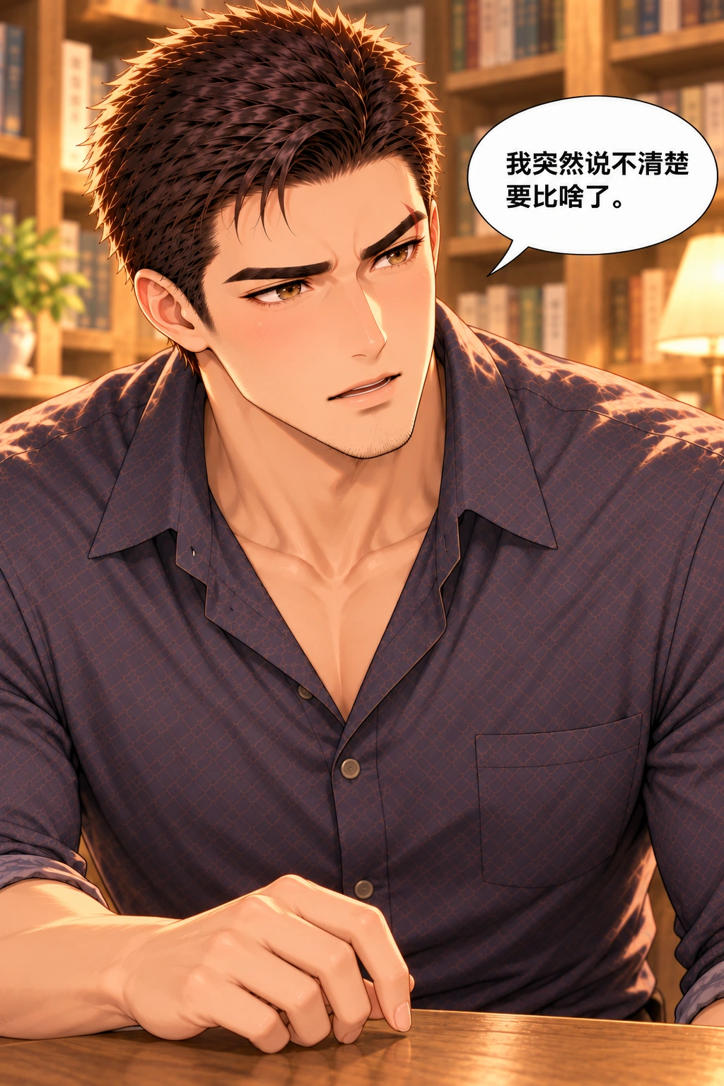 问题里没有花漫画画面:《问题里没有花》:他把规则包装得周全却连比较对象也说不出,错误真正反噬本人。