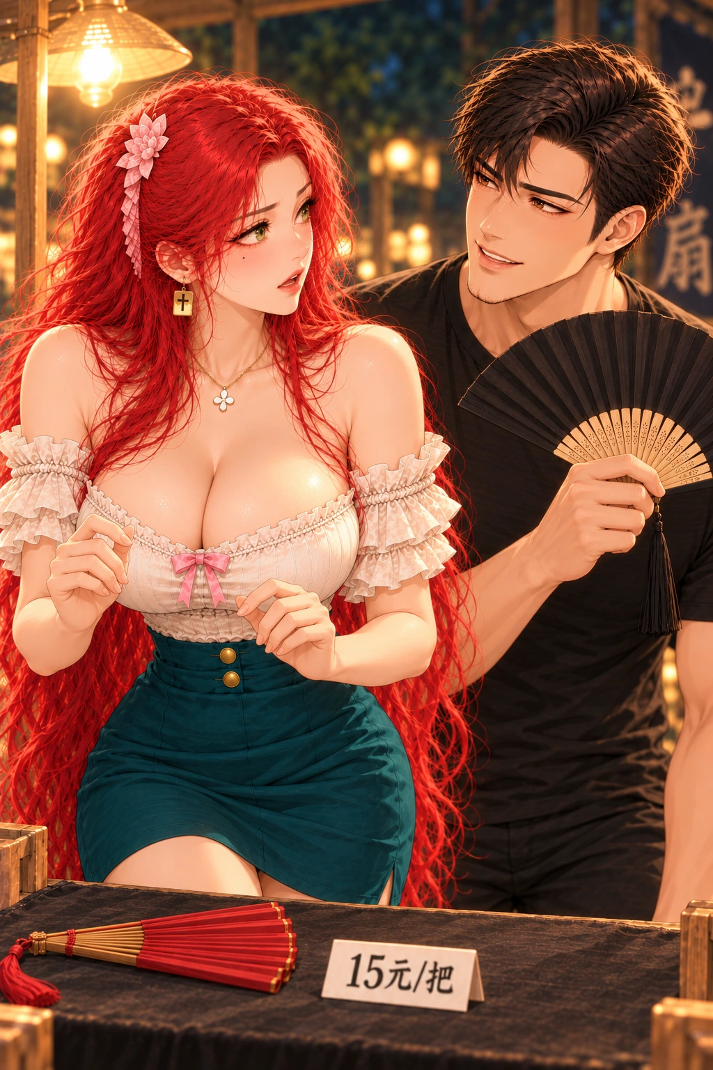 外援先买单漫画画面:《外援先买单》:她回头确认人却看见搭档已成顾客,同盟预期真的落空。