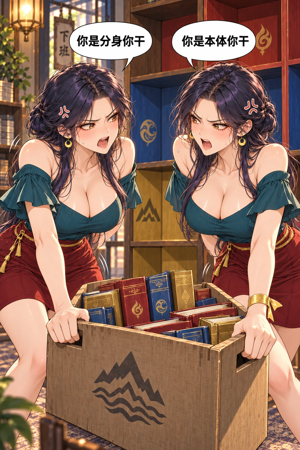 分身比我先下班？漫画封面